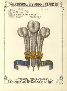 H R H de veren van de Prins van Wales door English School