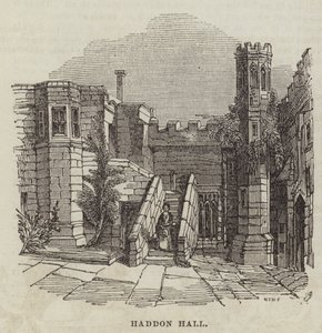 Haddon Hall door English School