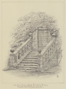 Haddon Hall, De deur waaruit Dorothy Vernon wegliep met Sir John Manners door English School