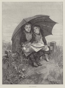 Halve vrije dag (gravure)