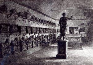 Hal van de Arringatore, Etruskisch Museum, Florence door English School