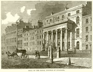 Hal van het Royal College of Surgeons door English School