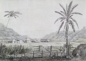 Halse Hall, Jamaica, c.1780 door English School