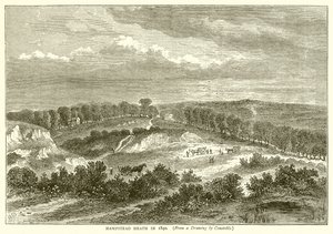 Hampstead Heath in 1840