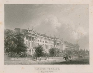 Hanover Terrace, Regents Park, Londen door English School