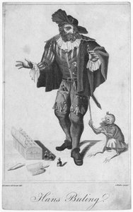 Hans Buling, gegraveerd door G. Walker (19e eeuw) naar een tekening van M. Lamon (19e eeuw) begin 19e eeuw