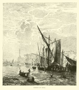 Haven van Genua door English School