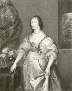 Henrietta Maria door English School