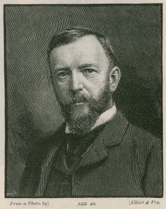 Henry Arthur Jones, toneelschrijver, 40 jaar oud