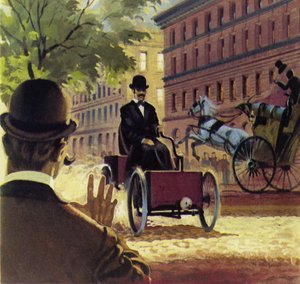 Henry Ford produceerde zijn eerste handgemaakte auto in 1892 door English School