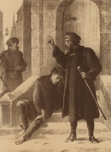 Henry Heath, "Nam hem aan voor een winkeldief en riep de wacht" door English School
