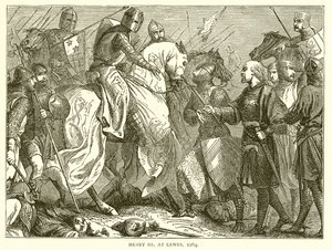 Hendrik III in Lewes, 1264
