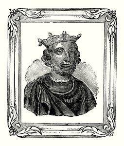 Henry III werd geboren in 1208, gekroond in 1216 en stierf in 1272 door English School