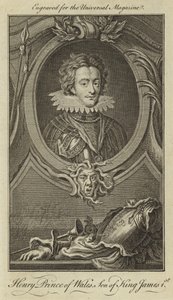 Henry Prins van Wales, zoon van Koning James I