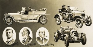 Henry Royce, Charles Rolls, W. O. Bentley -- drie pioniers van de auto door English School