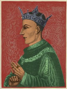 Hendrik V, koning van Engeland, illustratie uit 
