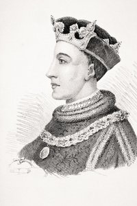 Hendrik V van Engeland, illustratie uit 
