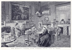 Hare Majesteits Zitkamer, Osborne House, Isle of Wight door English School