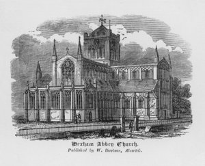 Hexham Abbey Kerk door English School