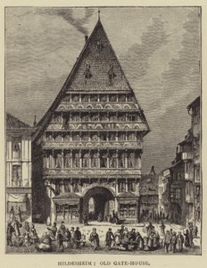 Hildesheim, Oude Poortgebouw door English School