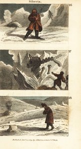 Historische uitzichten van Siberië