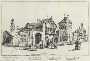 Geschiedenis van Menselijke Woningen op de Parijse Tentoonstelling