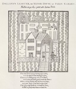 Hollands Leaguer, of landhuis, van Paris Garden, Southwark, Londen