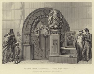 Holmes elektromagnetisch lichtapparaat door English School