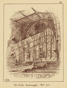 Heilige Drie-eenheid Goodramgate, West End door English School