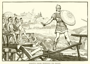 Horatius Cocles verdedigt de brug