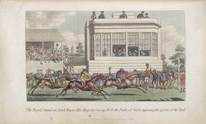 Paardenrennen in Ascot, uit 