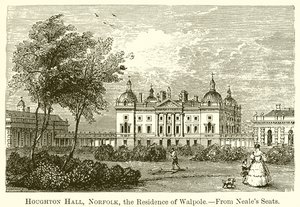 Houghton Hall, Norfolk, de Residentie van Walpole