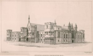Houses of Parliament: Gebouwen grenzend aan Westminster Hall