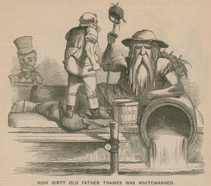 Hoe de vuile oude Vader Thames werd witgekalkt
