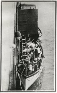 Hoe de Titanic-overlevenden werden opgepikt door de Carpathia, uit 