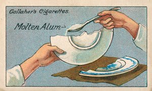 Hoe gebroken porselein repareren (chromolitho) door English School