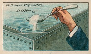 Hoe water zuiveren in regenput (chromolitho)