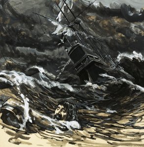 Hugo Grotius moest aan land zwemmen nadat zijn schip zonk