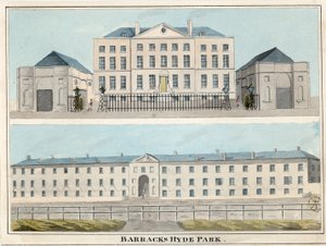 Hyde Park Kazerne, Londen door English School