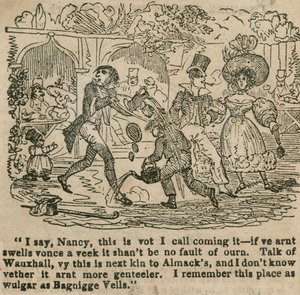 Ik zeg, Nancy, dit noem ik het; Vauxhall-tuinen, Londen door English School