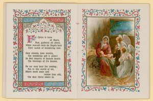 Illustratie voor O Little Town Of Bethlehem door English School
