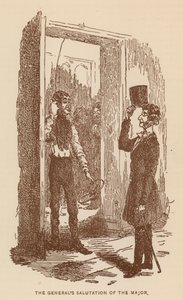 Illustratie voor The History of Pendennis door Thackeray door English School