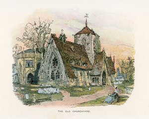 Illustratie voor The Old Curiosity Shop door English School