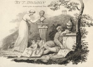 Illustratie uit een boek van Thomas Hodson, auteur van de Accomplished Tutor door English School
