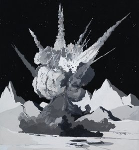 Illustratie bij verhaal van Arthur C. Clarke door English School