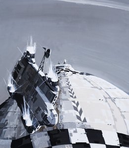 Illustratie bij verhaal van Arthur C. Clarke