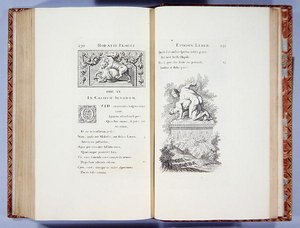 In Cassium Severum, uit Quinti Horatii Flaci Opera, gedrukt door John Pine