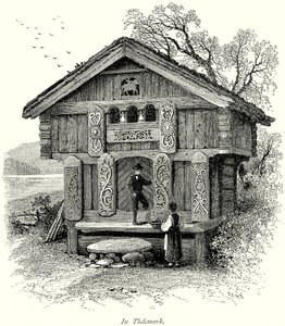 In Thelemark (gravure) door English School