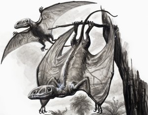 In de dagen van de dinosauriërs: jagers vanaf een hoogte