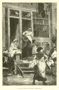 In de Joodse wijk, Amsterdam